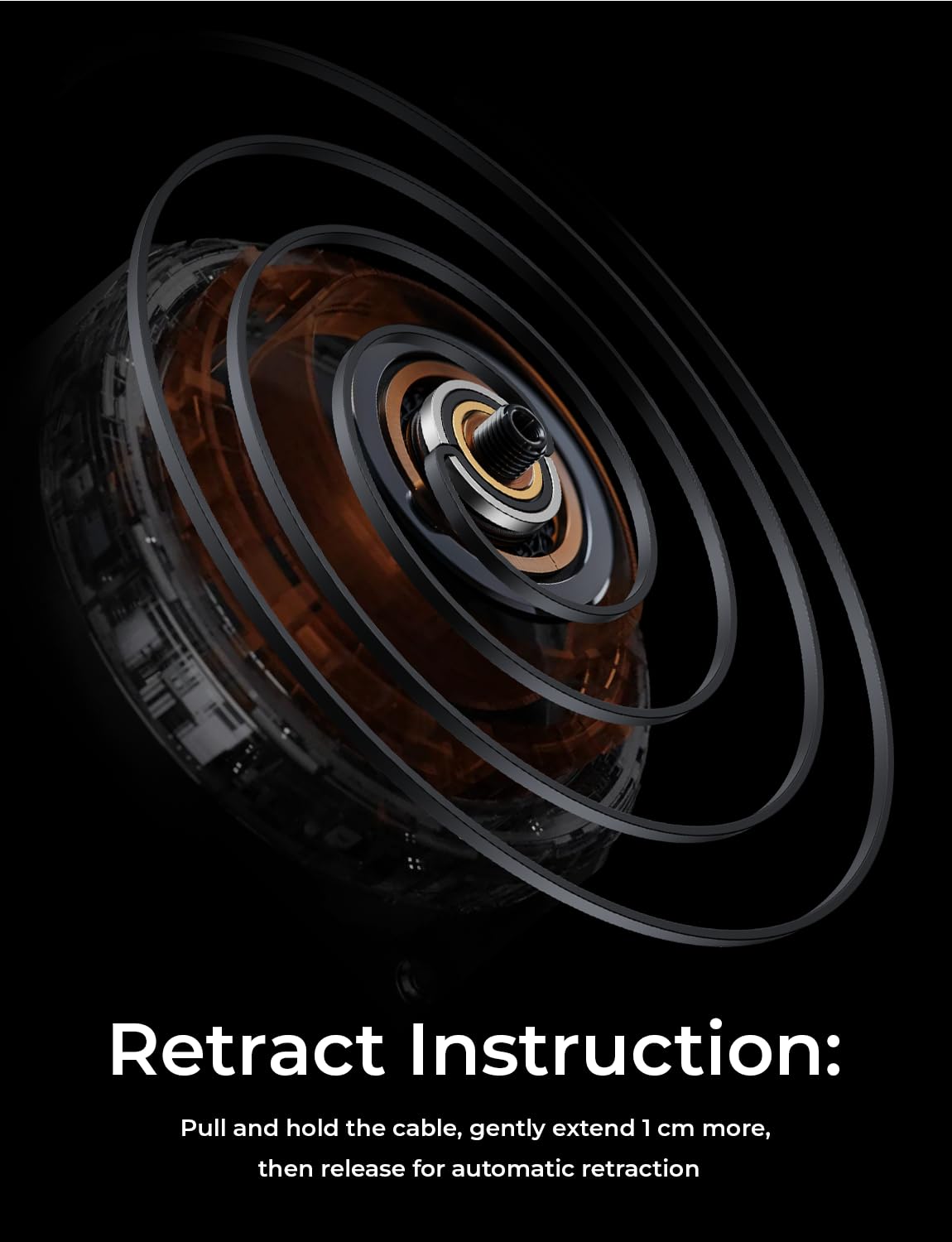 LISEN Retractable 69W Cars Adapter USB C Fast Charger