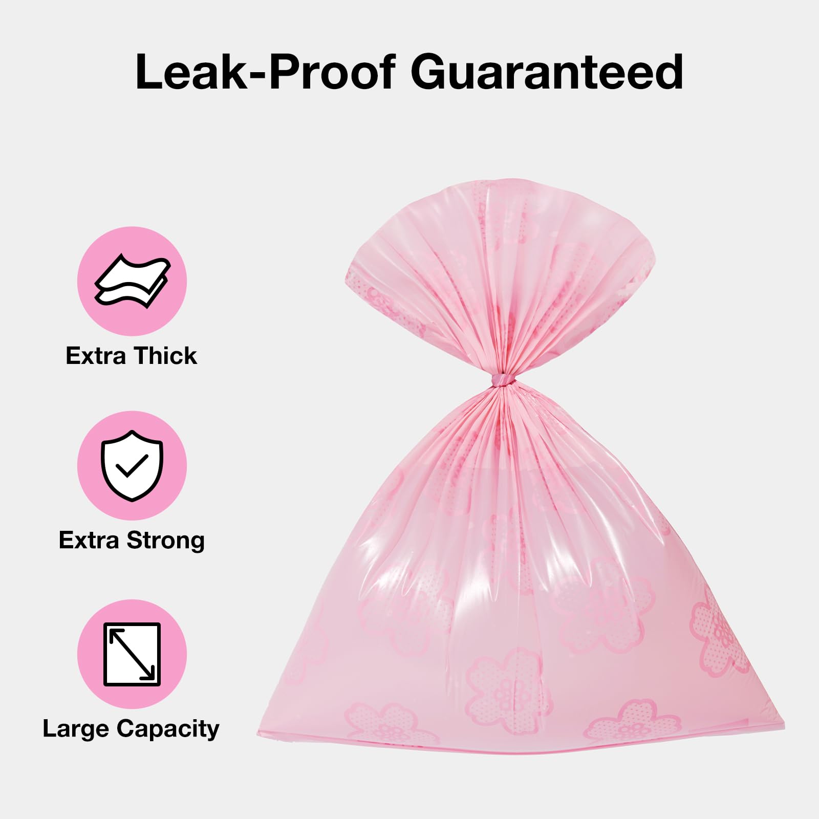VETRESKA Dog Dispenser with Cherry Blossom Scented Poop Bags