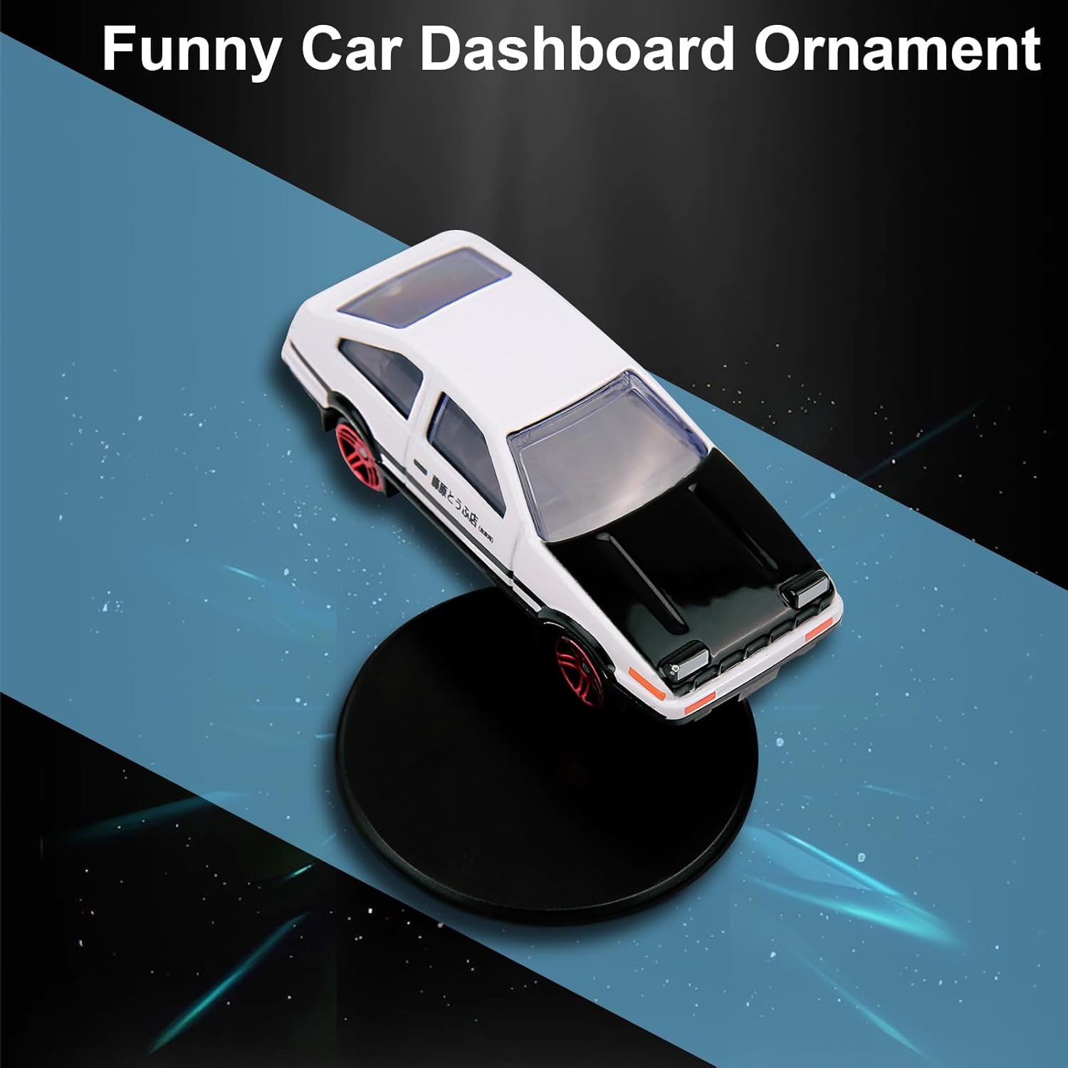 Alloy Drifting Spin AE86 Model Mini Car Interior Dash Decoration