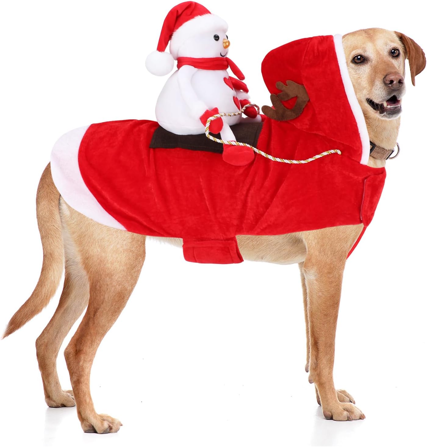 BWOGUE Santa Dog Costume Christmas Pet Clothes