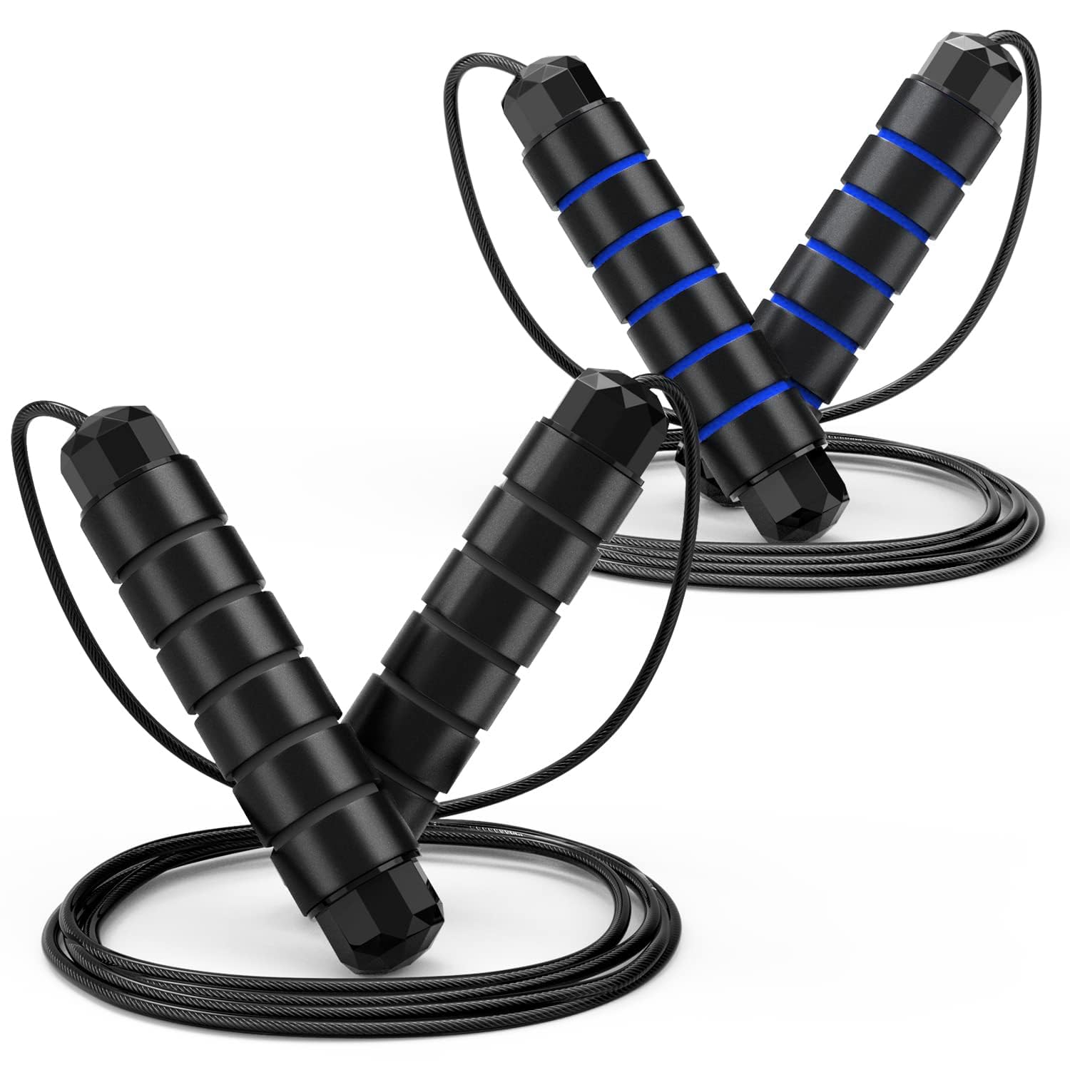 Tangle-Free Rapid Speed Jumping Rope Cable with Ball Bearings