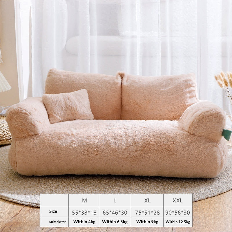 All-Season Warm & Washable Pet Bed