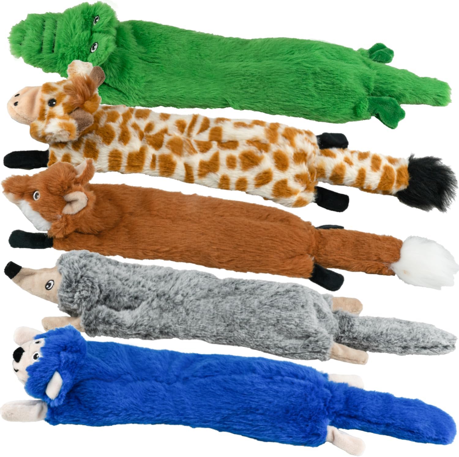 SHARLOVY Dog Squeaky Toys 5 Pack