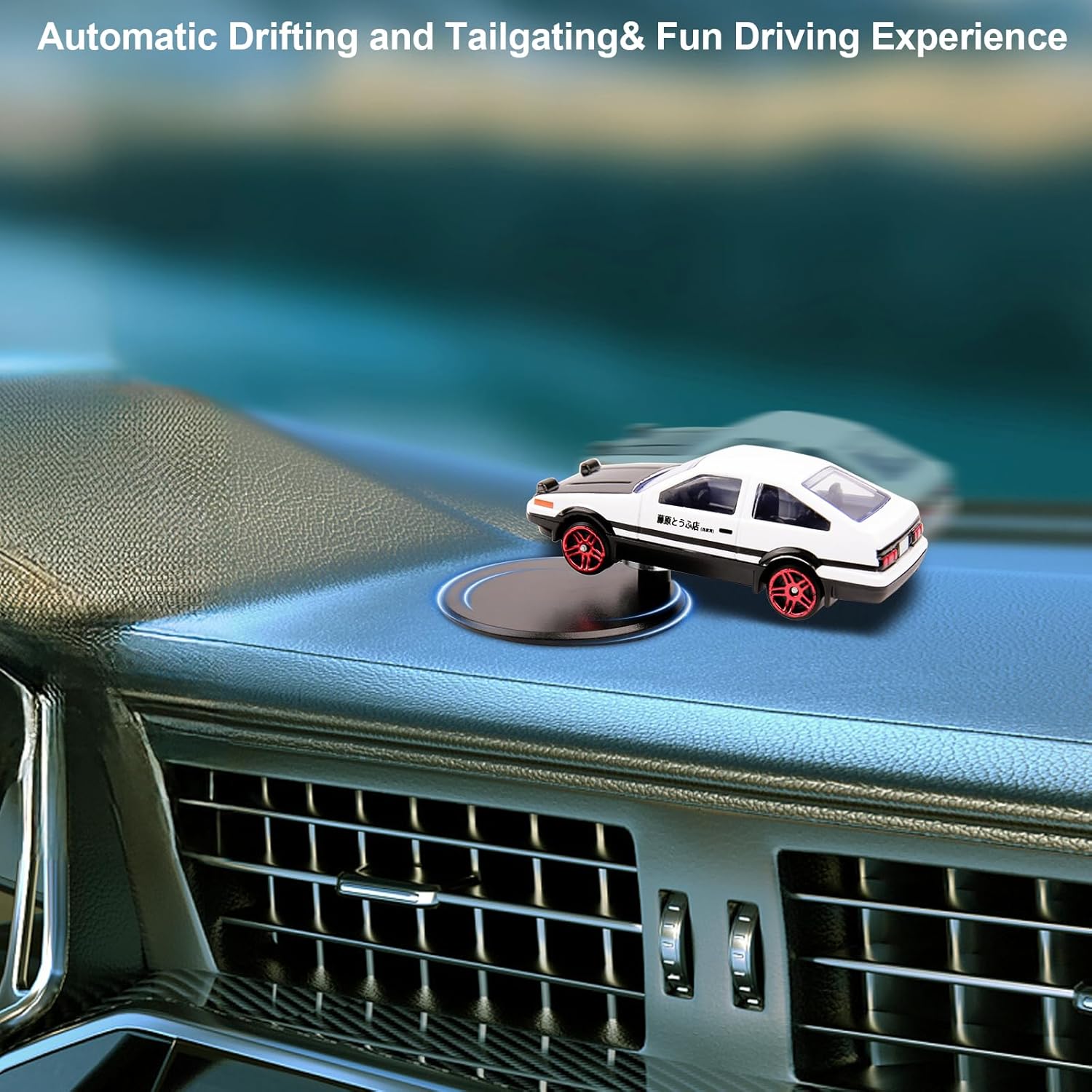 Alloy Drifting Spin AE86 Model Mini Car Interior Dash Decoration