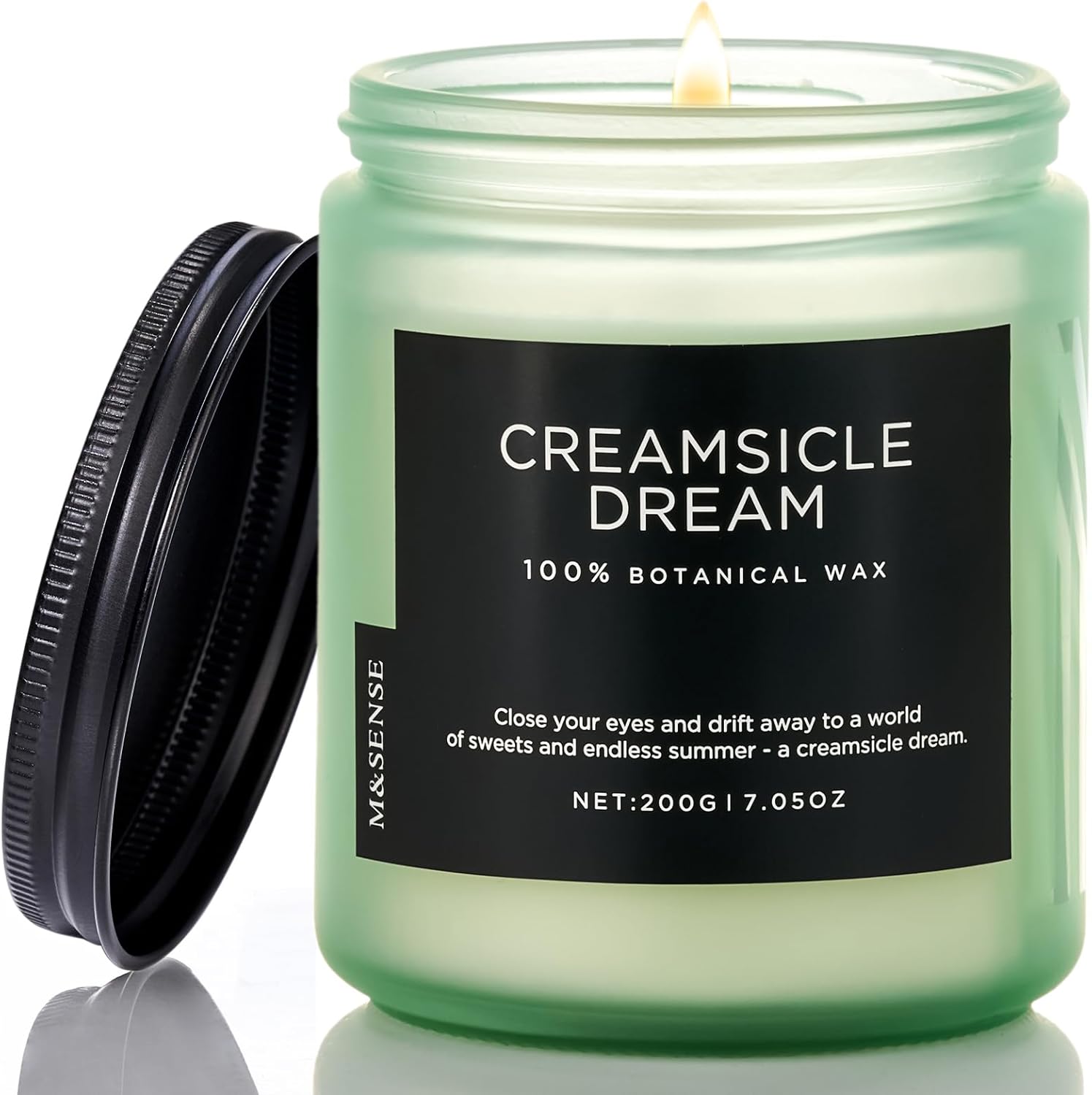 M&SENSE Sandalwood Rose Scented Candle - 11.6oz