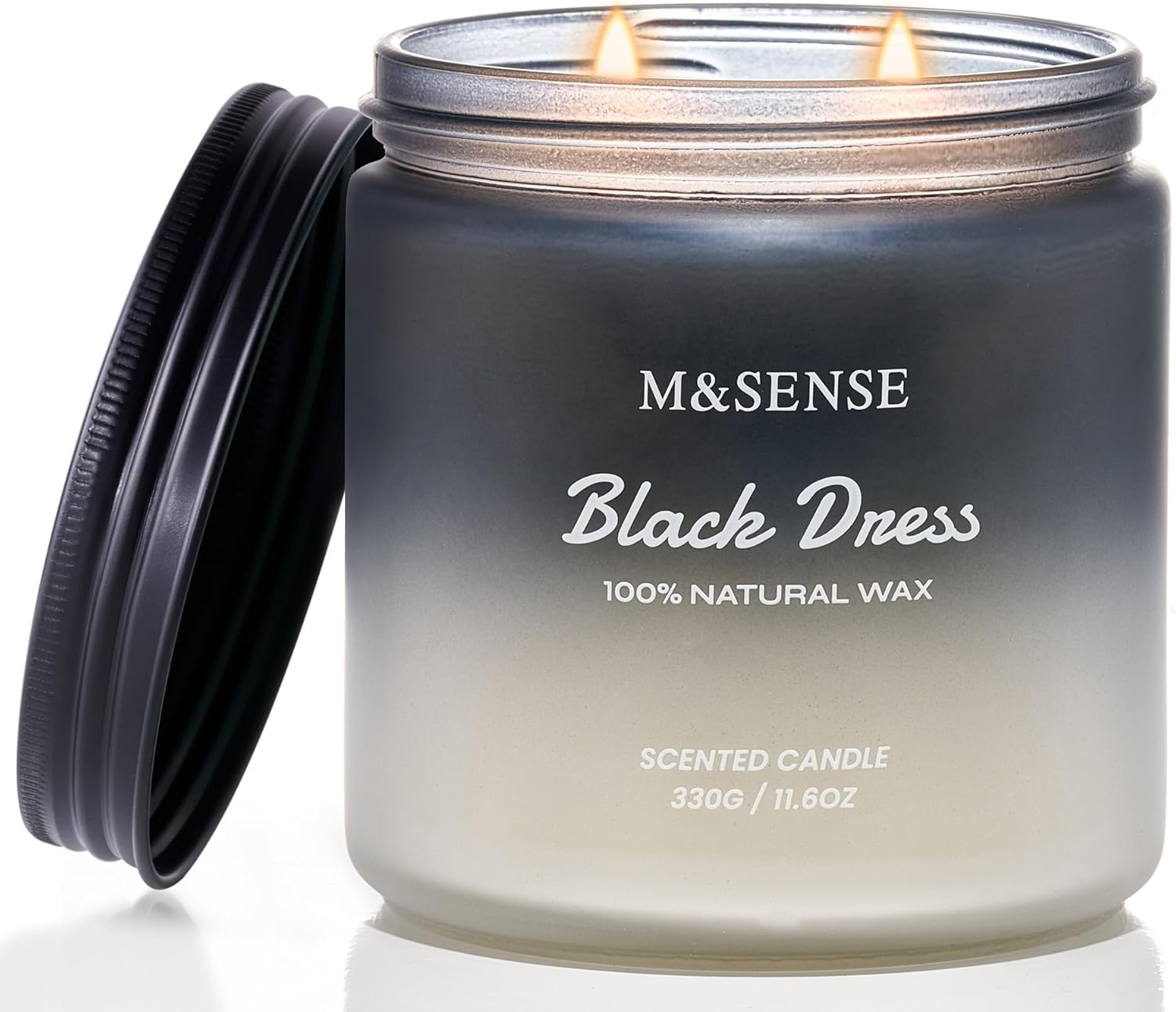 M&SENSE Sandalwood Rose Scented Candle - 11.6oz