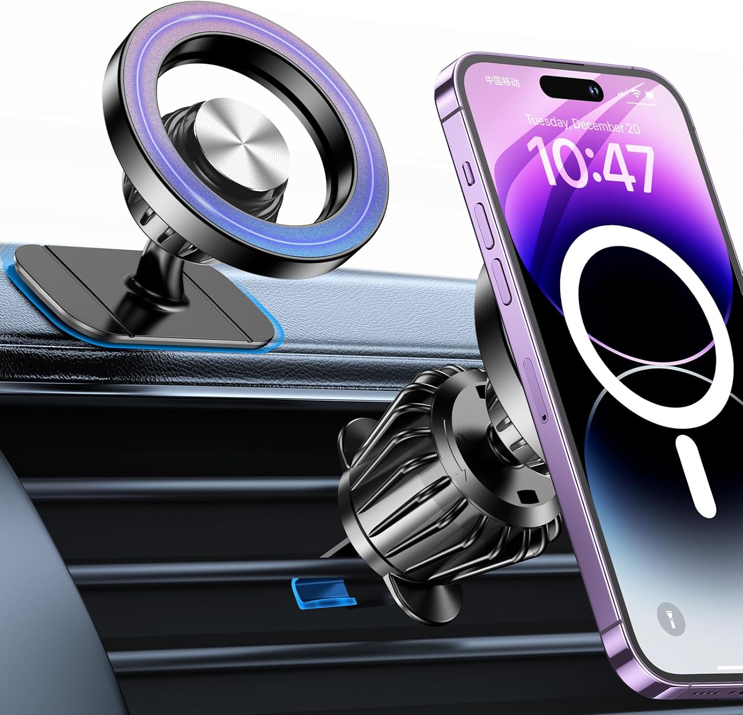 Kaistyle for Magsafe Car Mount Magnetic Phone Holder for Car