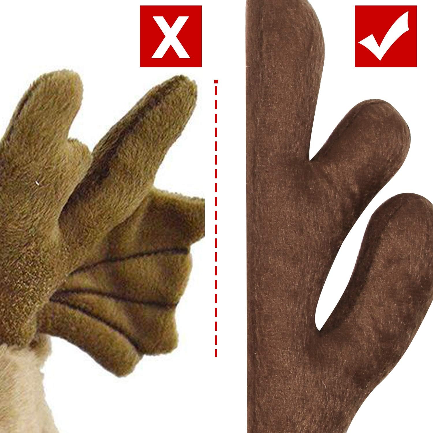 MOMONI Premium Reindeer Car Kit Antlers