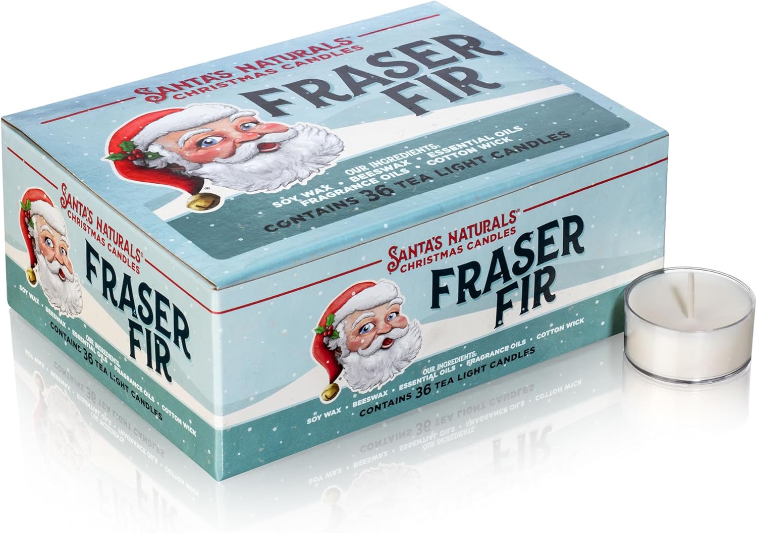 Santa's Naturals Fraser Fir Christmas Candle (9oz)