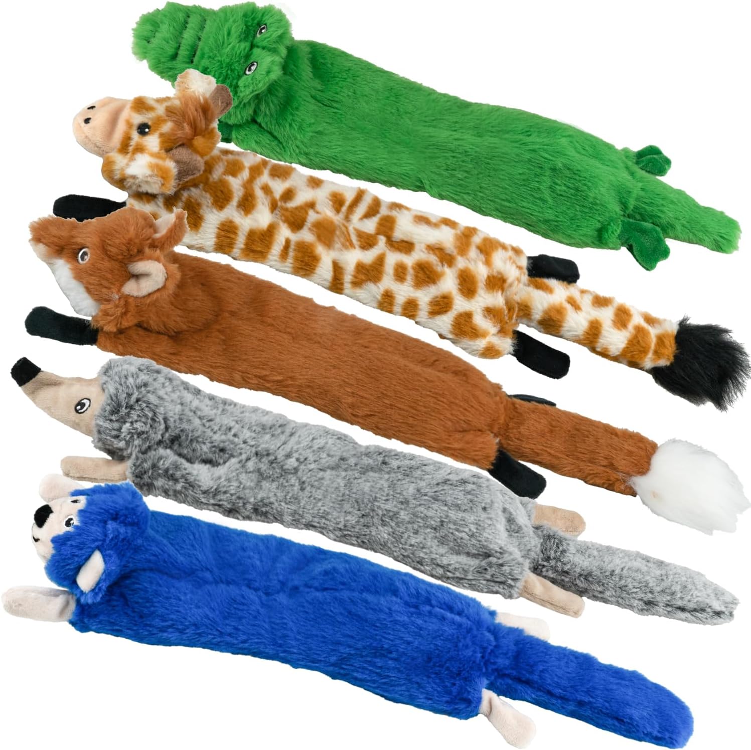 SHARLOVY Dog Squeaky Toys 5 Pack