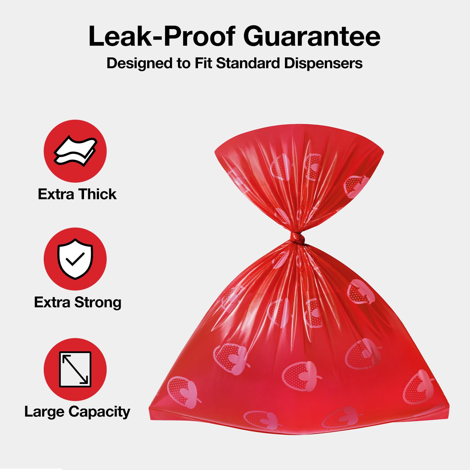 VETRESKA Dog Dispenser with Cherry Blossom Scented Poop Bags