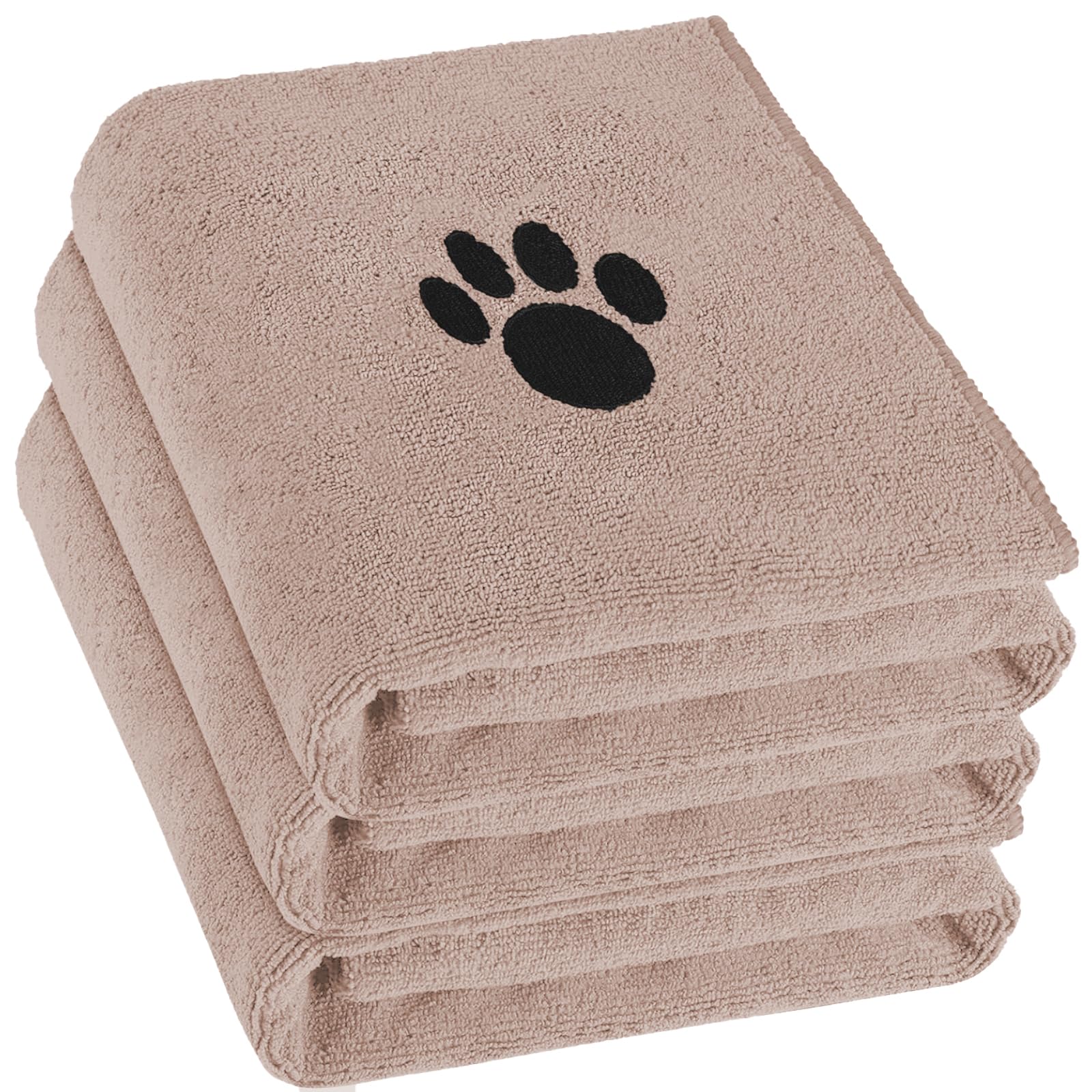 Puomue Microfiber Dog Towels for Drying Dogs