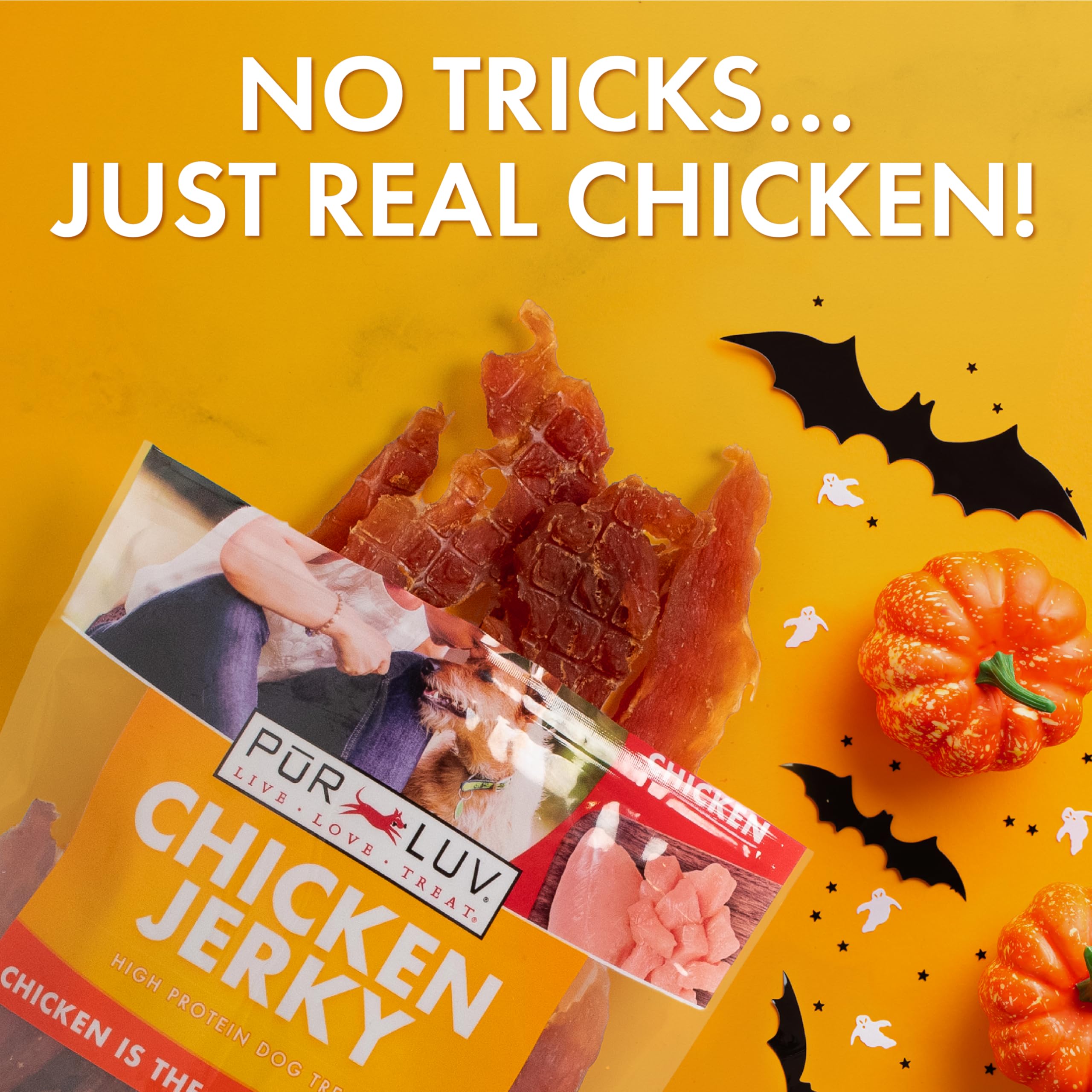 Pur Luv Chicken Jerky Dog Treats