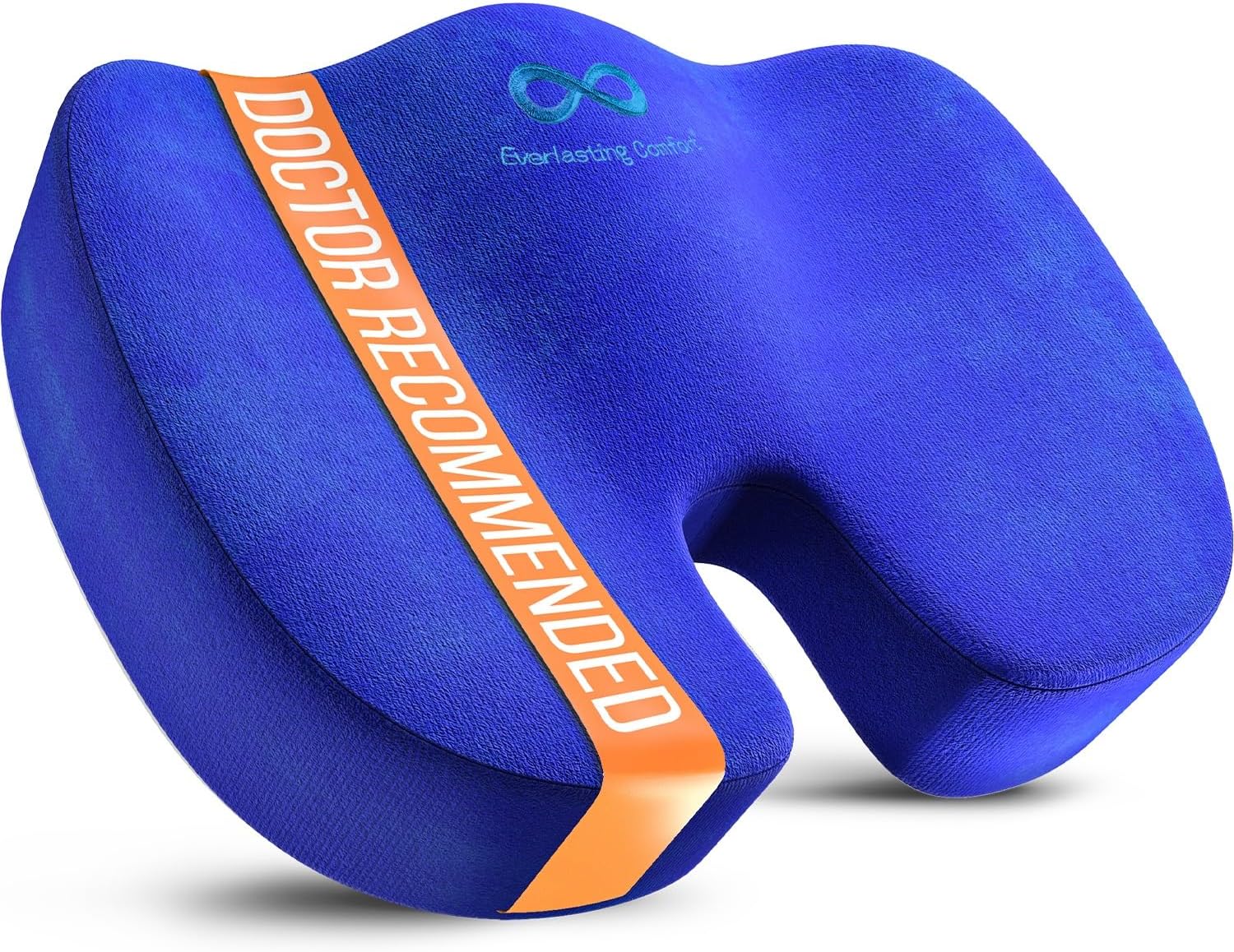 Everlasting Comfort Doctor Recommended Memory Foam Seat Cushion for Office Chairs