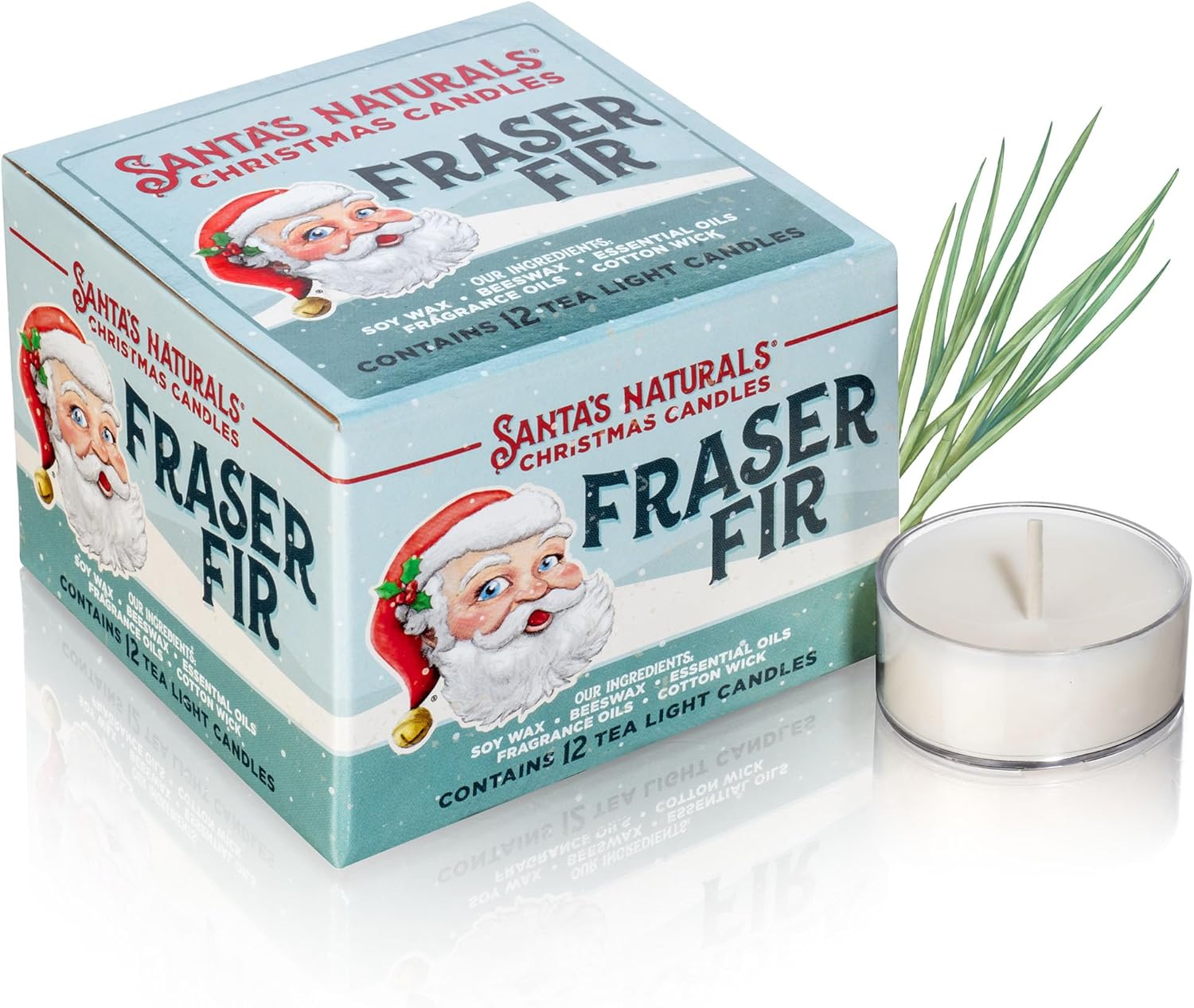 Santa's Naturals Fraser Fir Christmas Candle (9oz)