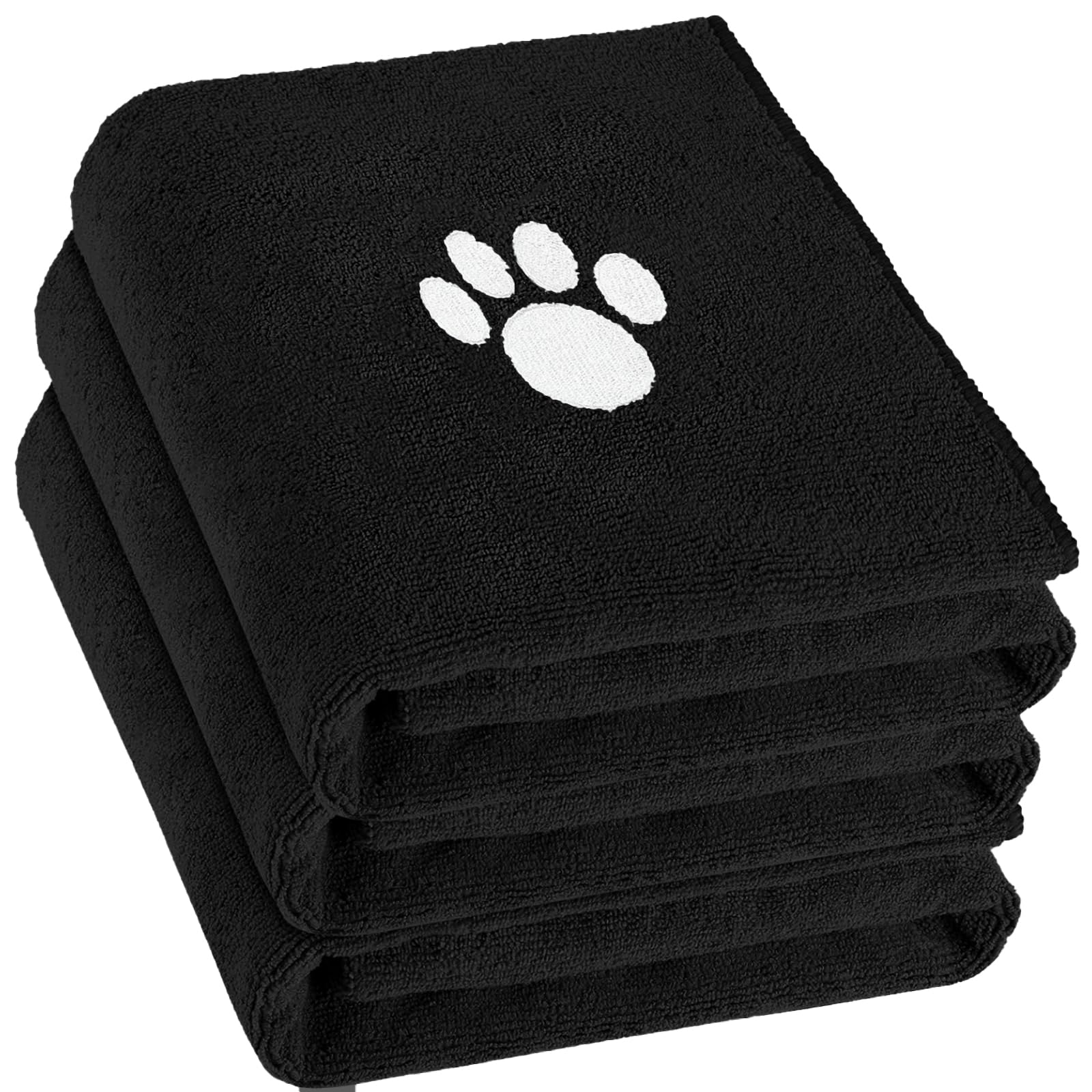 Puomue Microfiber Dog Towels for Drying Dogs