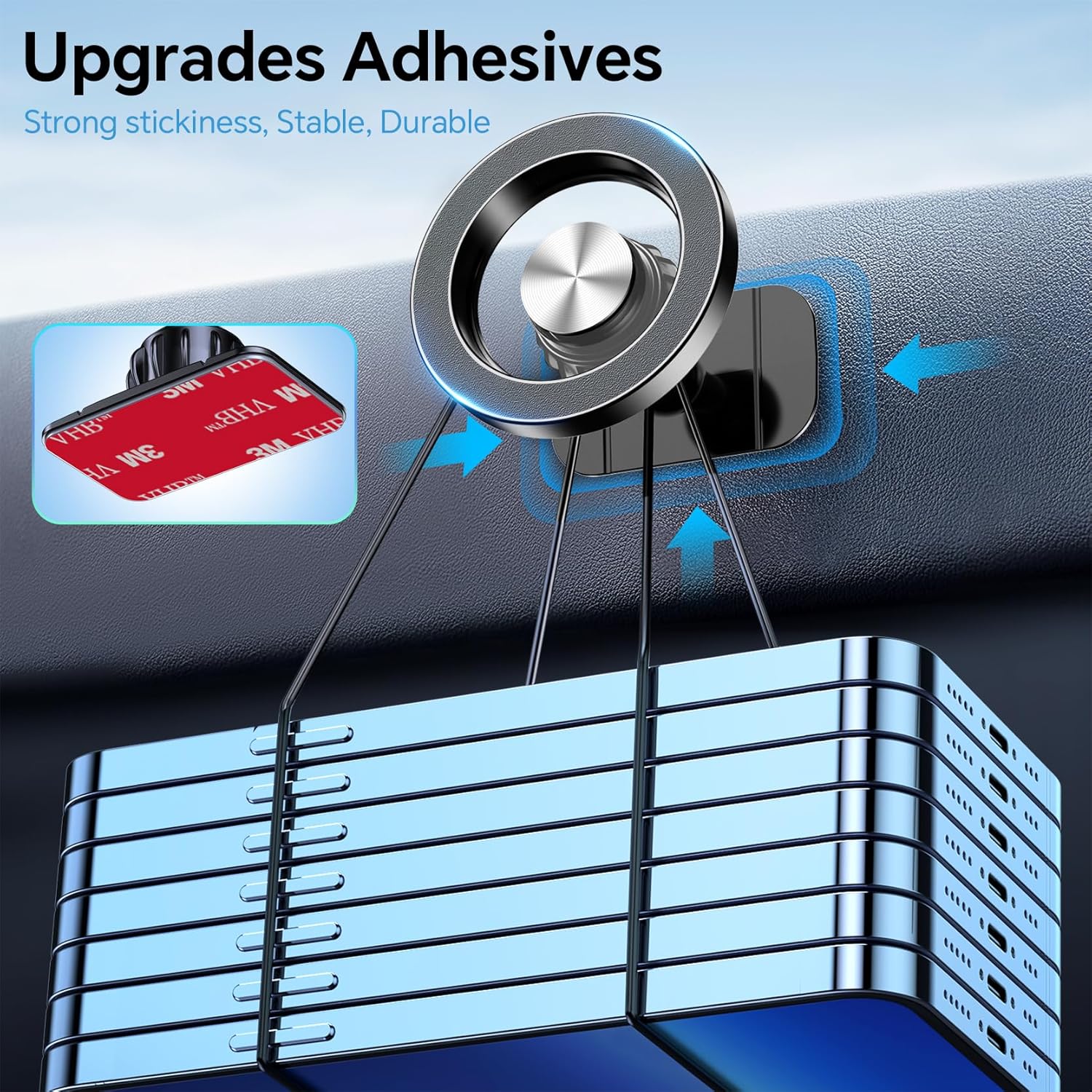 Kaistyle for Magsafe Car Mount Magnetic Phone Holder for Car