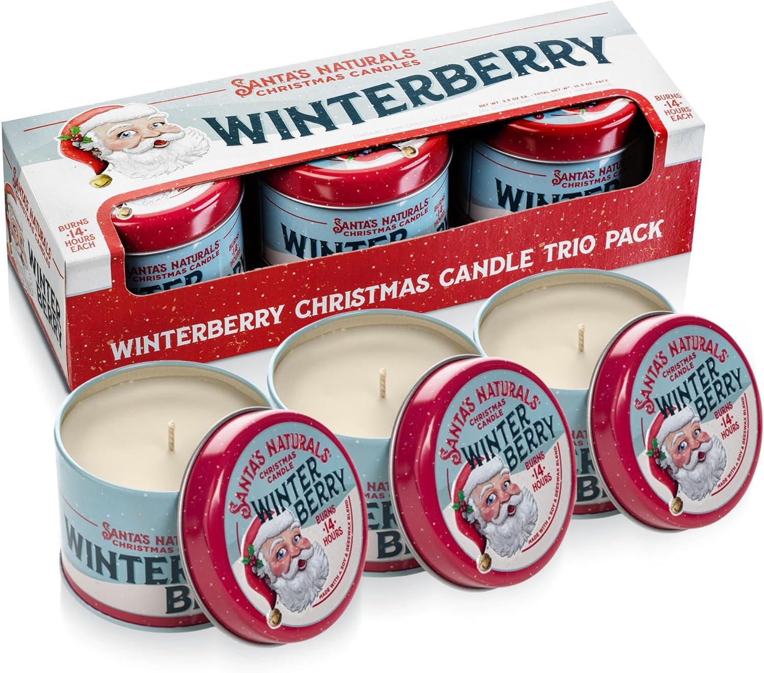 Santa's Naturals Fraser Fir Christmas Candle (9oz)