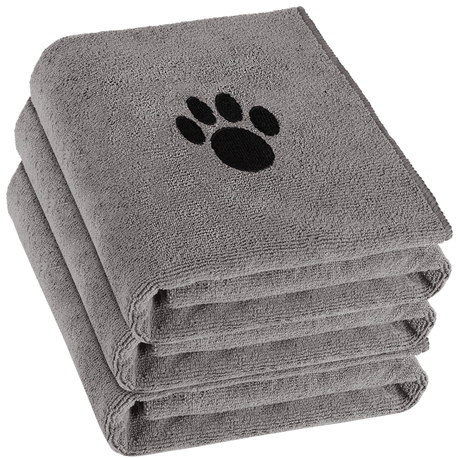 Puomue Microfiber Dog Towels for Drying Dogs