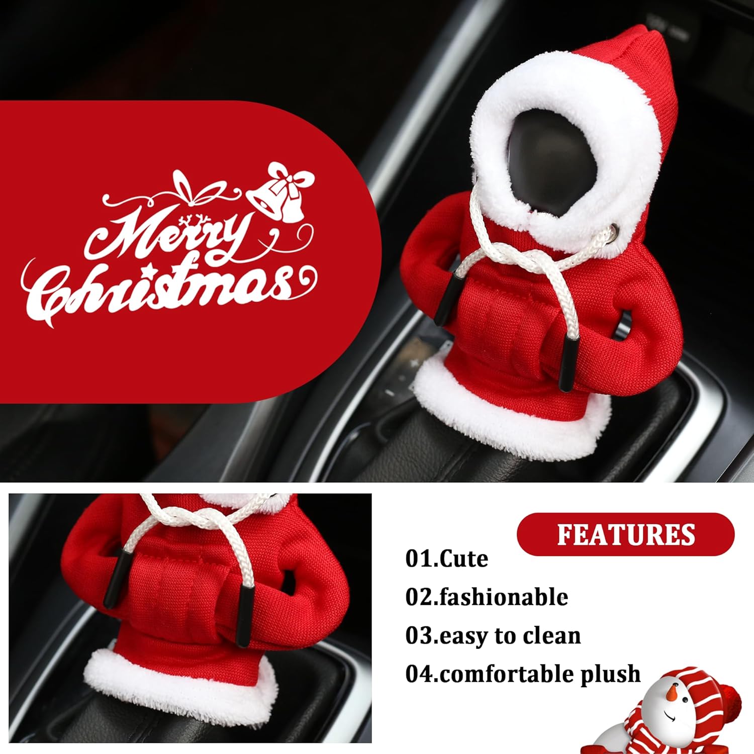 OFBAND Hoodie Car Gear Shift Cover