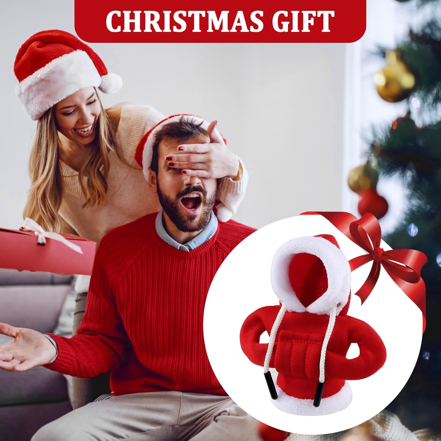 OFBAND Hoodie Car Gear Shift Cover