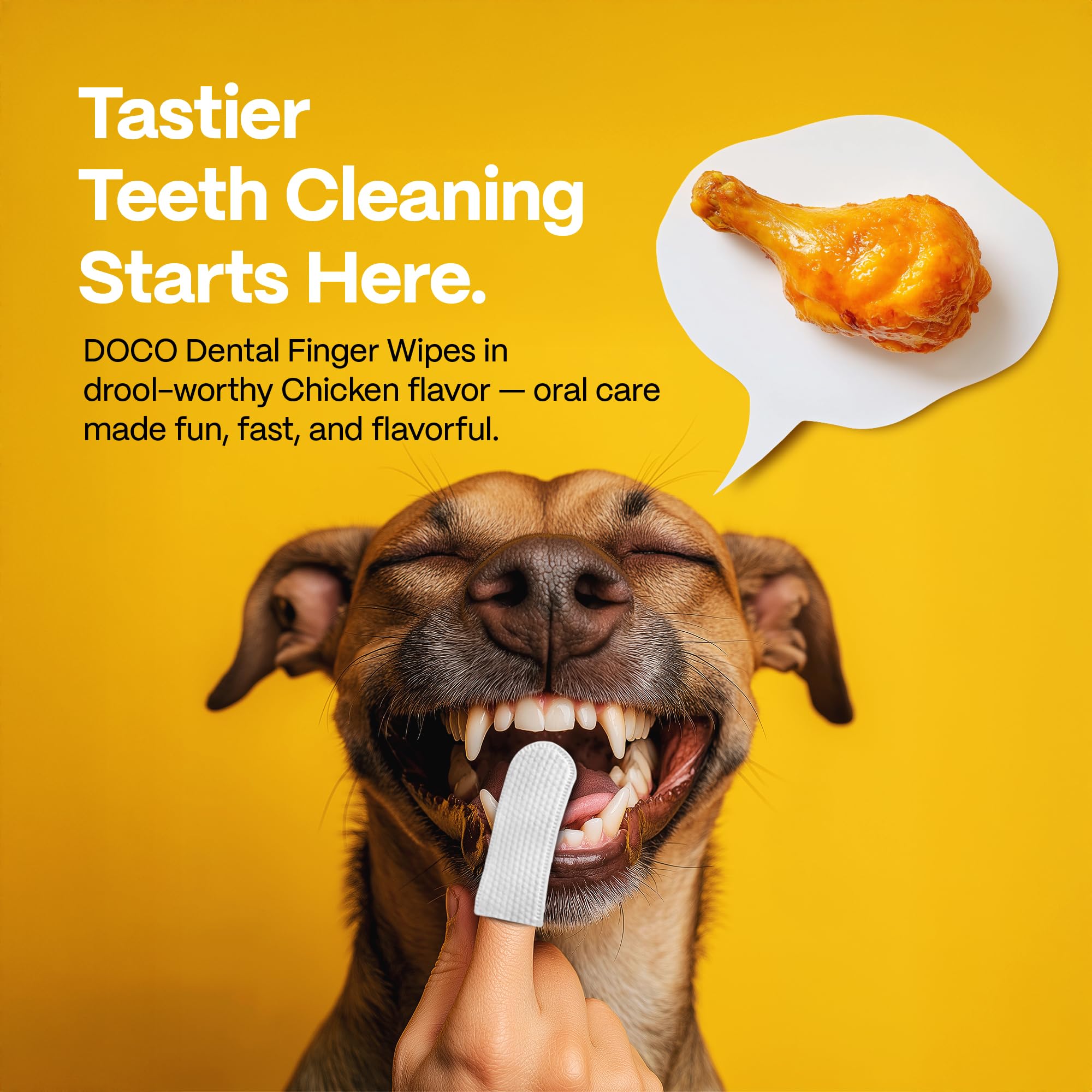 DOCO Dog Teeth Cleaning Wipes