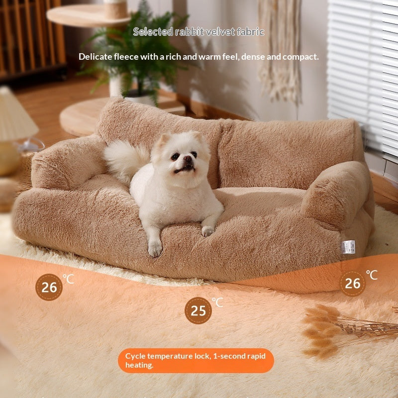 All-Season Warm & Washable Pet Bed